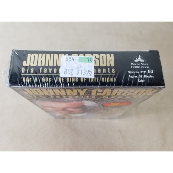 Johnny Carson VHS The Tonight Show 1990 New Sealed The King of Late Night Vtg - Picture 8 of 10